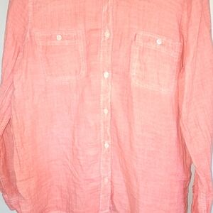 Levi's Pink Button Down Shirt